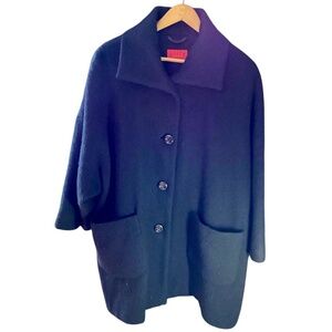 Mohair Angora Wool coat Size Large